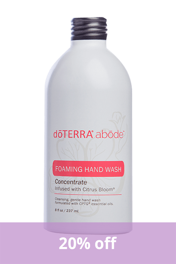 dōTERRA® abōde® Foaming Hand Wash Concentrate Infused with Citrus Bloom®