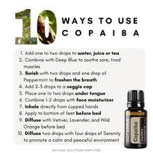 Carregar imagem no visualizador da galeria, Óleo Essencial de Copaíba dōTERRA - 15ml